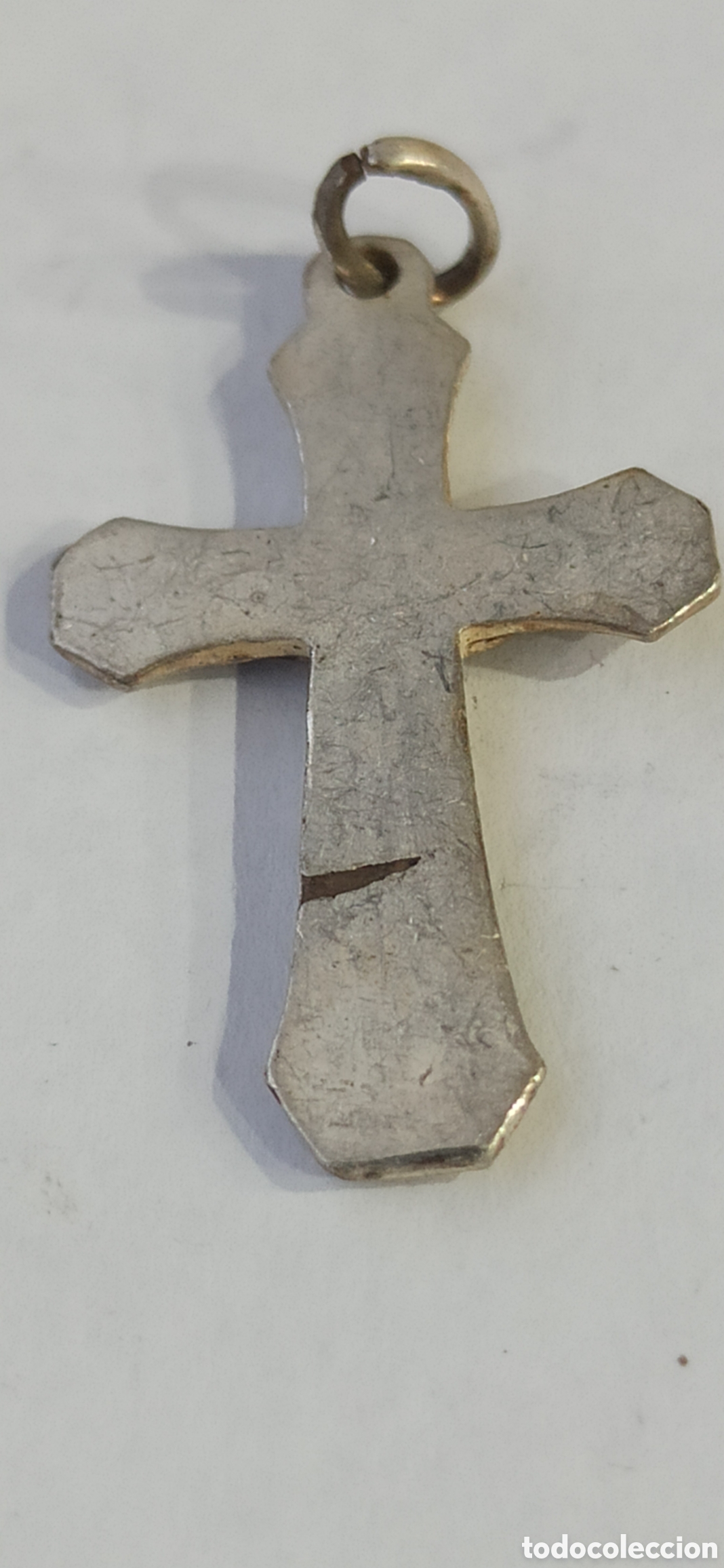 Antig&uuml;edades: Colgante Religioso de plata de ley - Foto 3