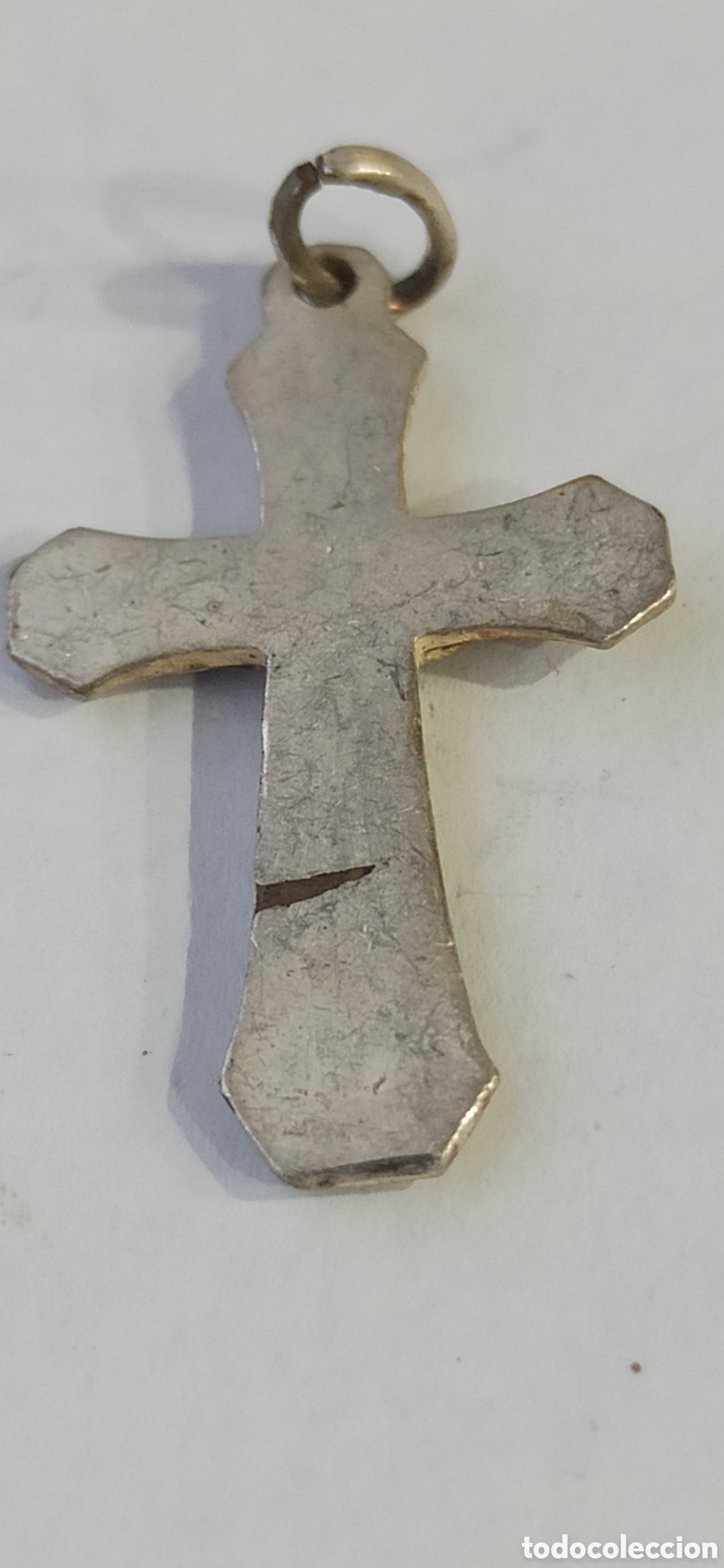 Antig&uuml;edades: Colgante Religioso de plata de ley - Foto 4