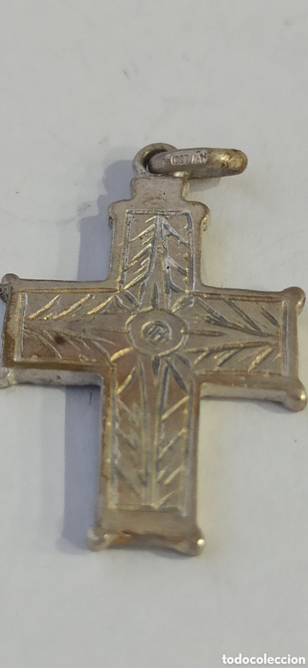 Antig&uuml;edades: Colgante Religioso de plata de ley - Foto 2