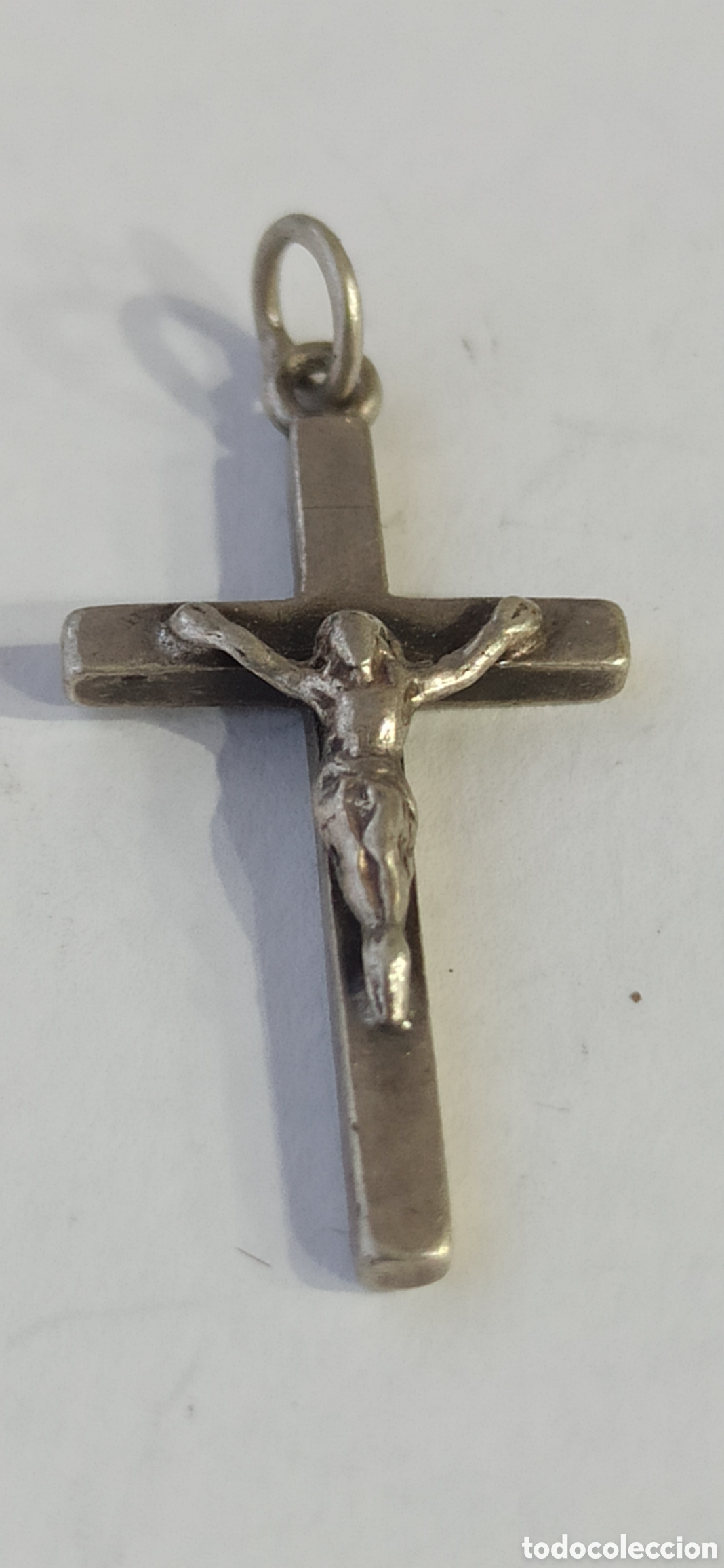 Antig&uuml;edades: Colgante Religioso de plata de ley - Foto 2
