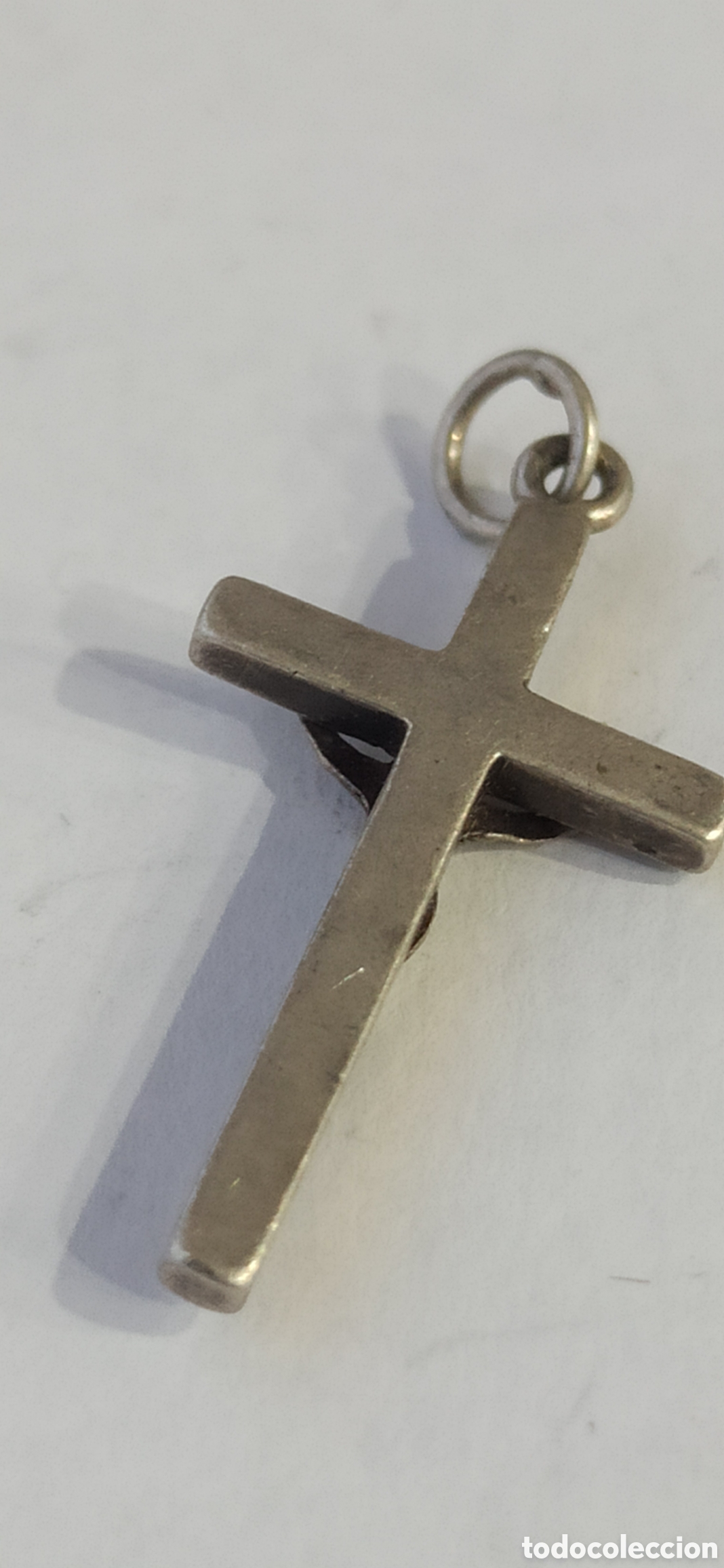 Antig&uuml;edades: Colgante Religioso de plata de ley - Foto 3