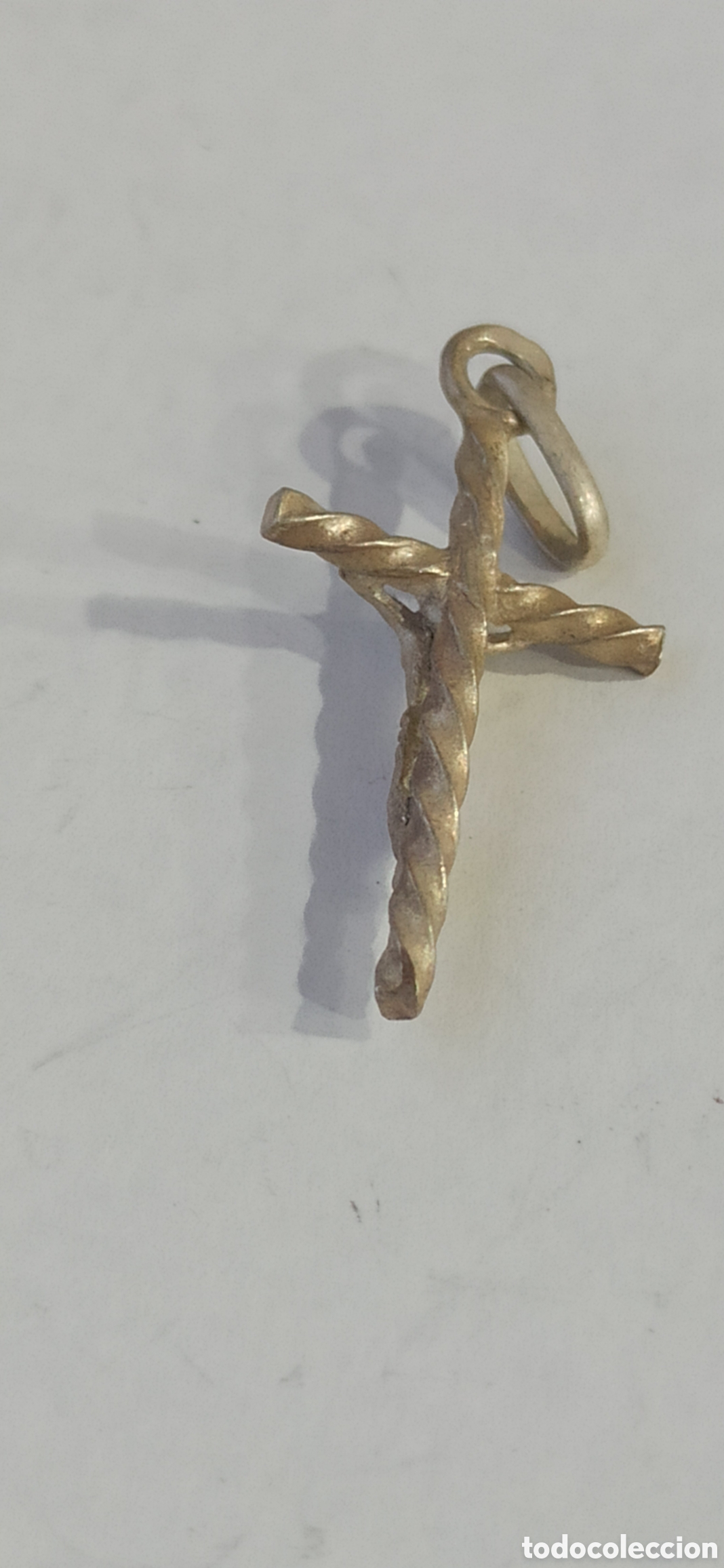 Antig&uuml;edades: Colgante Religioso de plata de ley - Foto 3