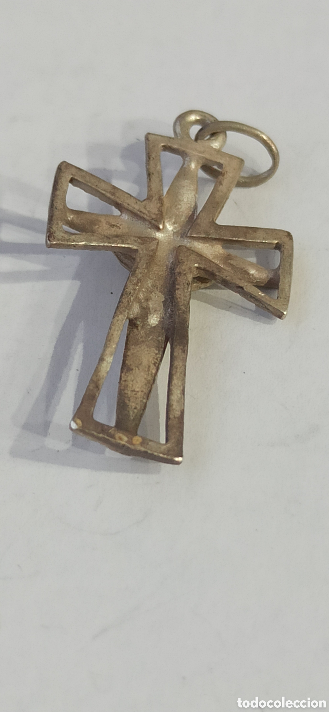 Antig&uuml;edades: Colgante Religioso de plata de ley - Foto 4
