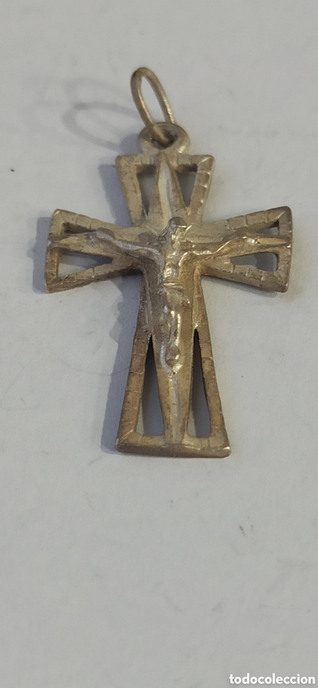 Antig&uuml;edades: Colgante Religioso de plata de ley - Foto 1