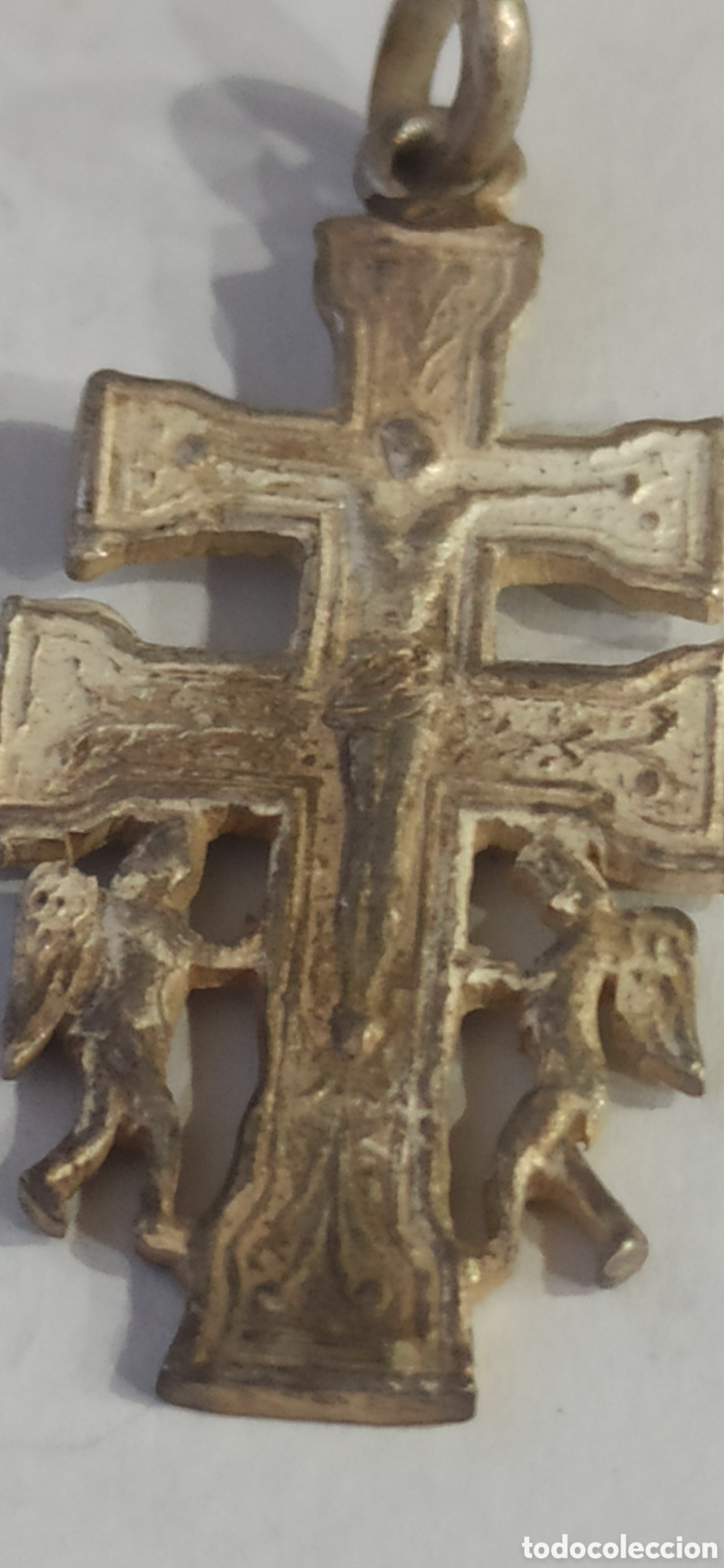 Antig&uuml;edades: Colgante Religioso de plata de ley - Foto 3