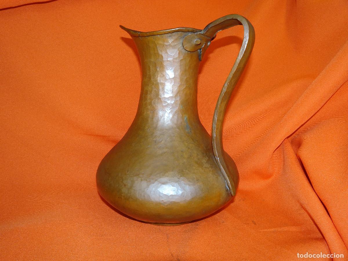 Antig&uuml;edades: Jarra de cobre antigua - Foto 2