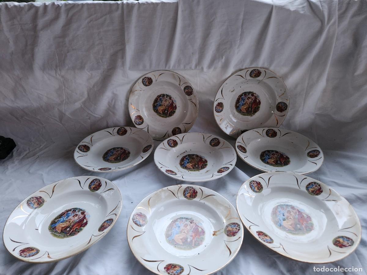 Antig&uuml;edades: Juego de platos - Foto 1