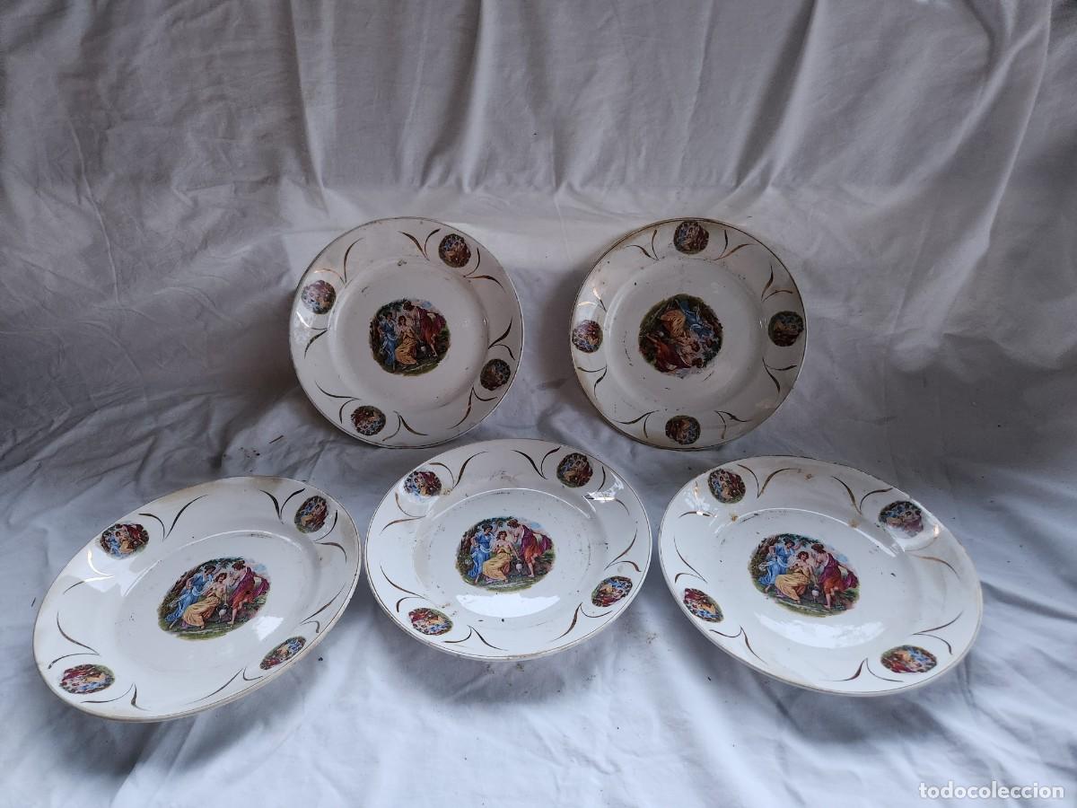 Antig&uuml;edades: Lote platos - Foto 1