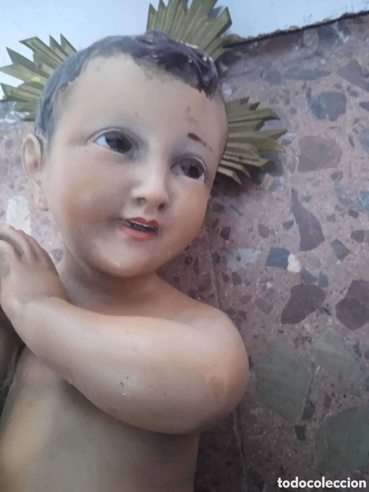 Antig&uuml;edades: Bonito santo antiguo - Foto 4