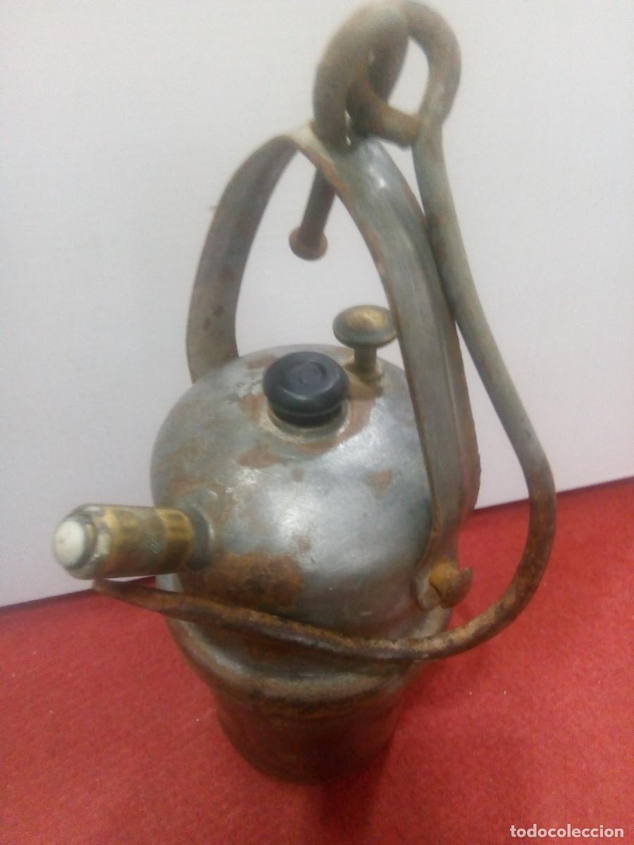 Antig&uuml;edades: L&Aacute;MPARA CARBURO - Foto 2