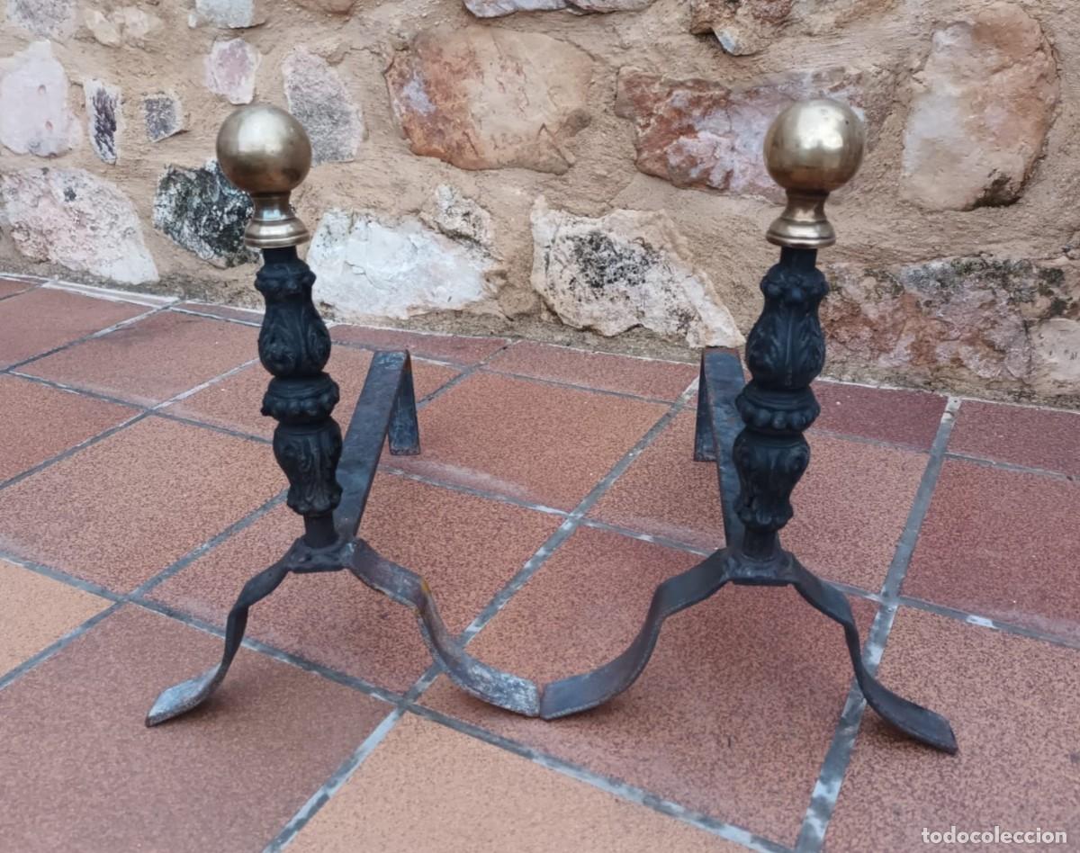 Antig&uuml;edades: MORILLOS DE FORJA Y BRONCE - Foto 1