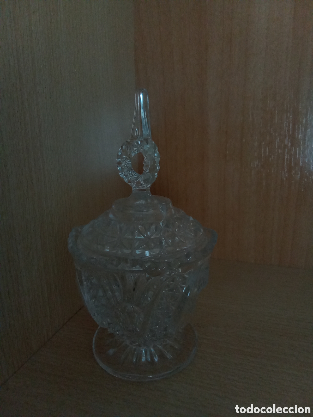 Antig&uuml;edades: Cuenco cristal tallado - Foto 3