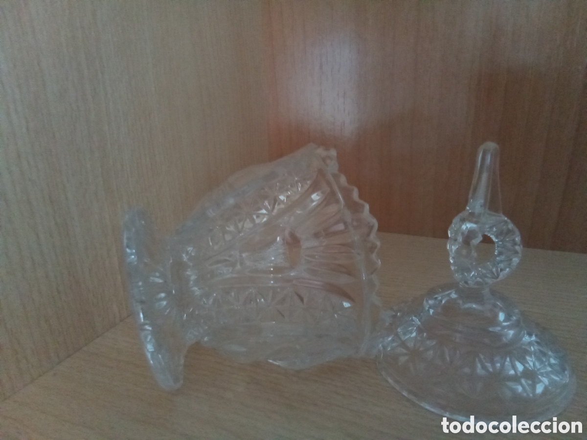 Antig&uuml;edades: Cuenco cristal tallado - Foto 5