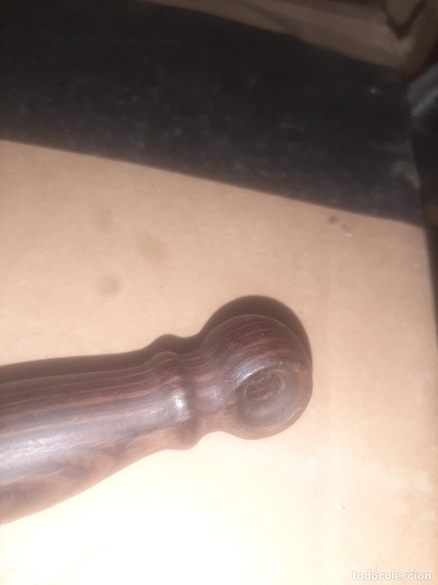 Antig&uuml;edades: Afilador chaira mango madera. - Foto 7
