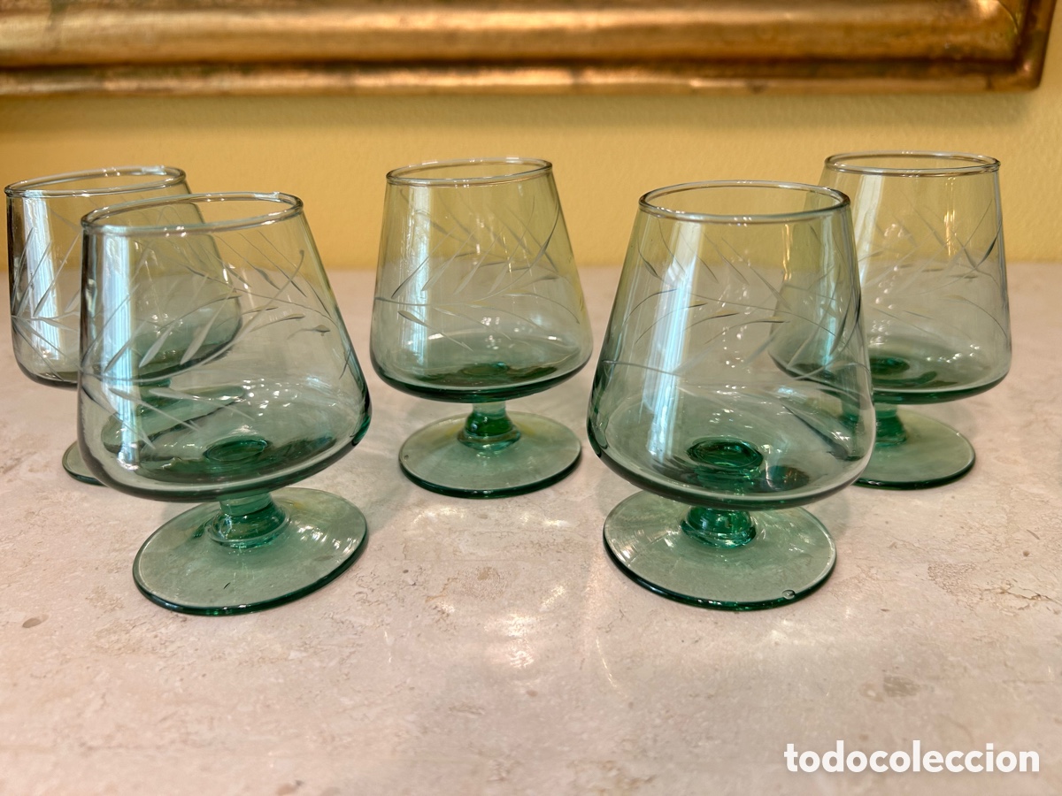 Antig&uuml;edades: 6 COPAS DE CO&Ntilde;AC/BRANDY VINTAGE - Foto 1