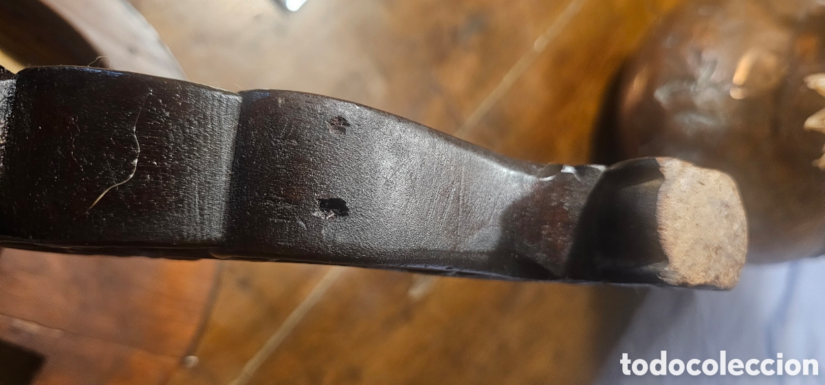 Antig&uuml;edades: TABURETE DE PIANO S XVIII - Foto 7