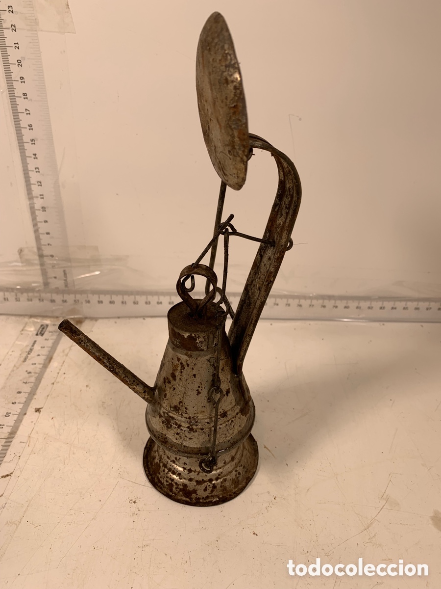 Antig&uuml;edades: 01_ Candil de petr&oacute;leo - Foto 2