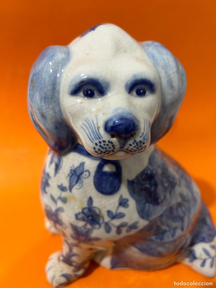 Antig&uuml;edades: BONITO PERRO DE PORCELANA CHINA - Foto 2