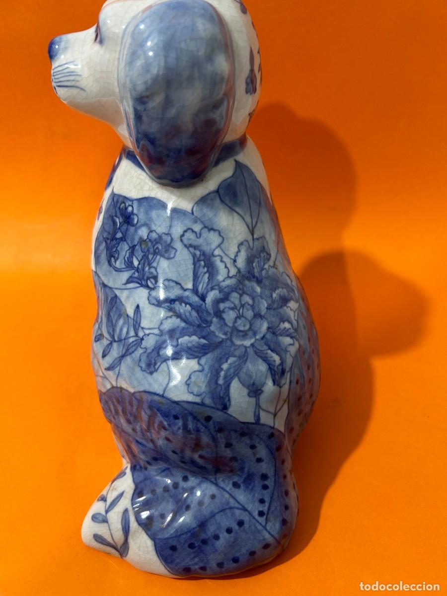 Antig&uuml;edades: BONITO PERRO DE PORCELANA CHINA - Foto 3