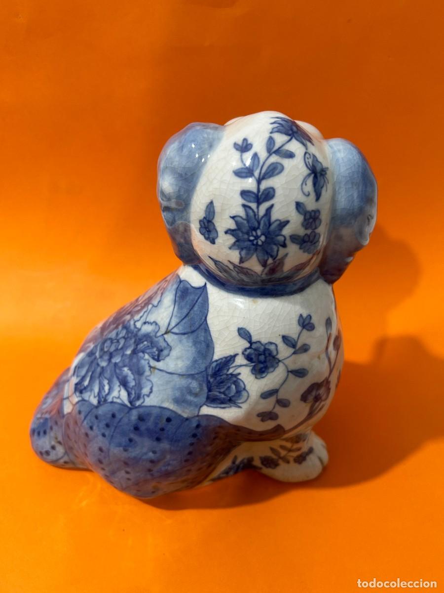 Antig&uuml;edades: BONITO PERRO DE PORCELANA CHINA - Foto 4