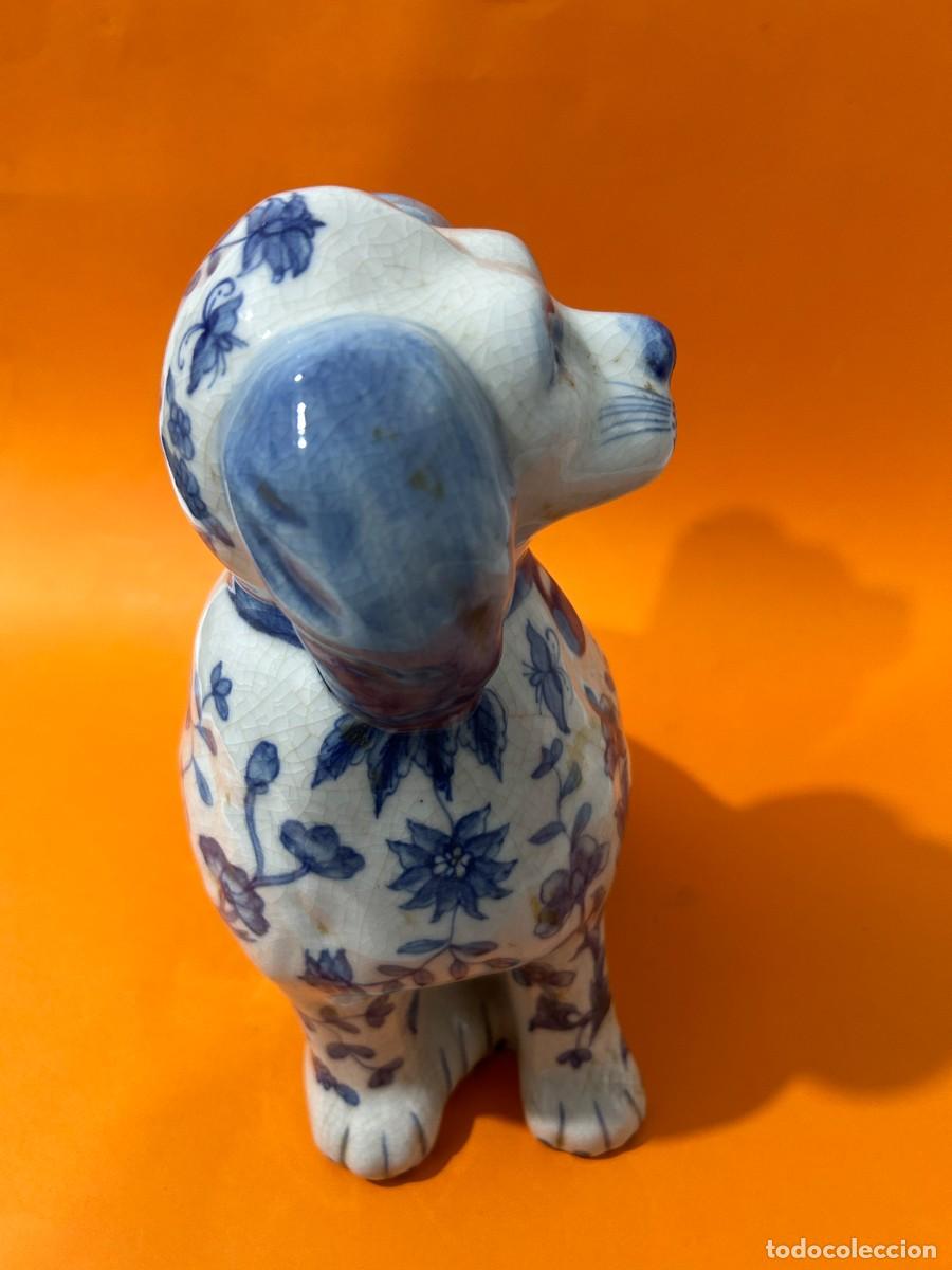 Antig&uuml;edades: BONITO PERRO DE PORCELANA CHINA - Foto 5