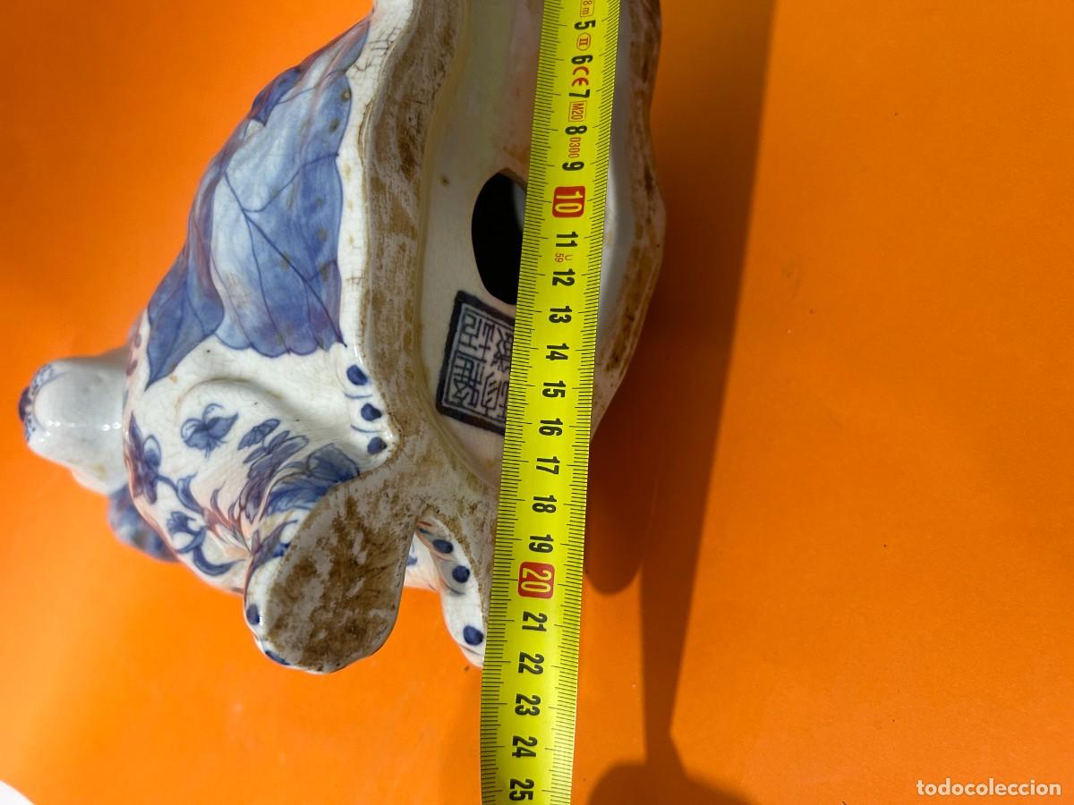 Antig&uuml;edades: BONITO PERRO DE PORCELANA CHINA - Foto 9