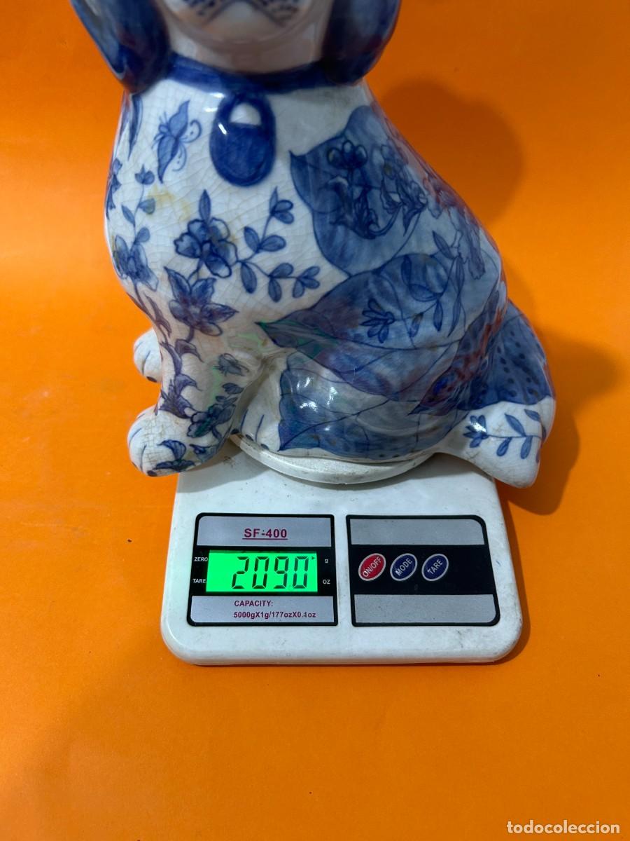 Antig&uuml;edades: BONITO PERRO DE PORCELANA CHINA - Foto 10