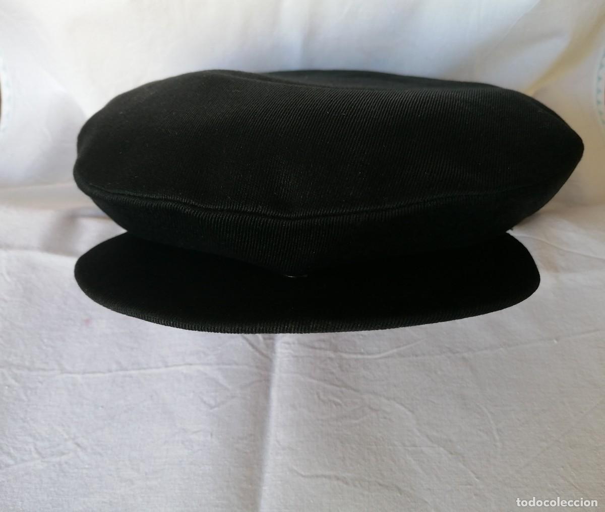 Antiquit&eacute;s: Gorra negra antigua &rdquo;la industrial Espa&ntilde;ola&rdquo;