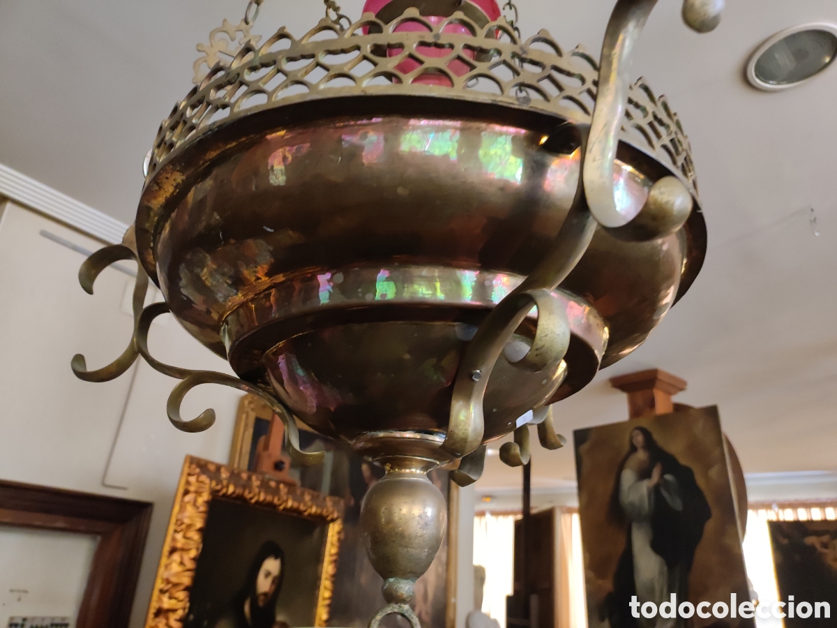 Antig&uuml;edades: Lampara votiva. - Foto 2