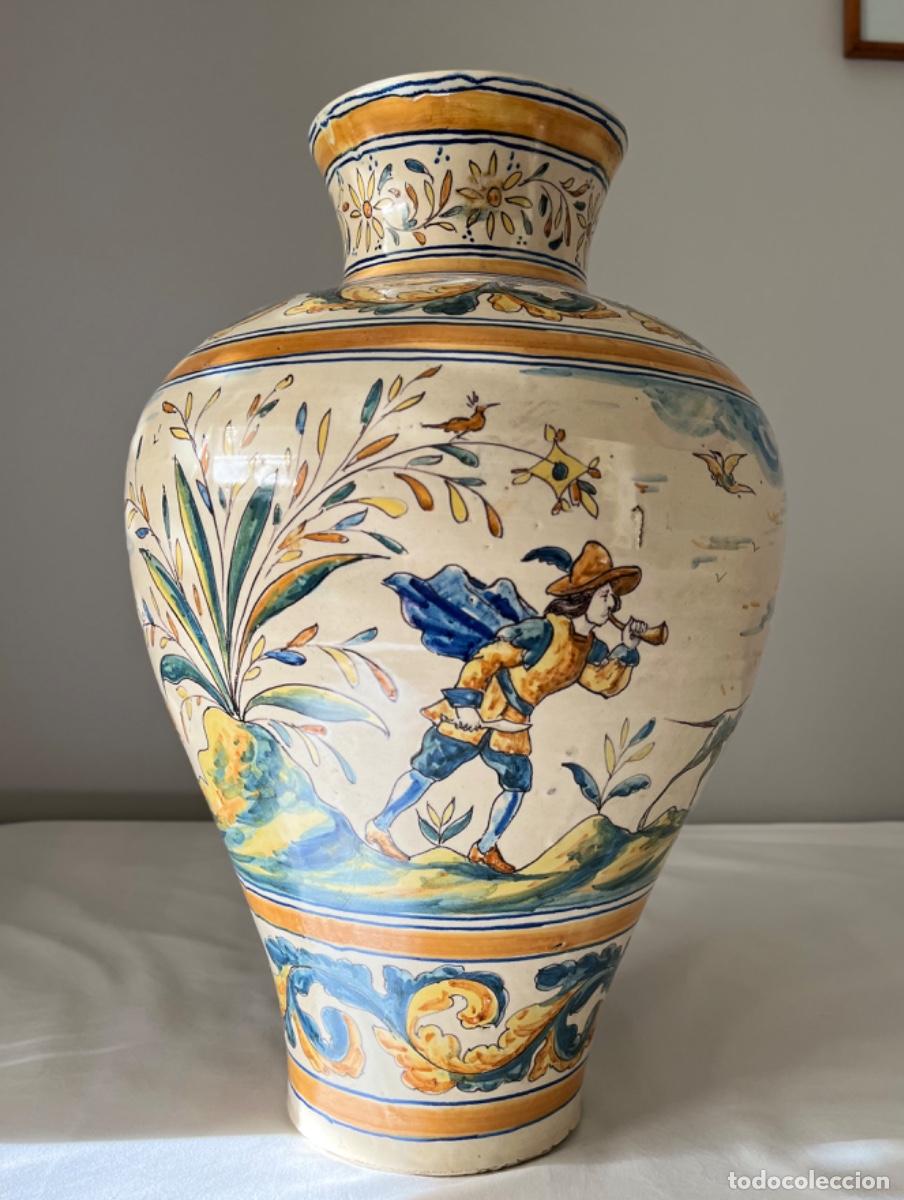 Antig&uuml;edades: Jarr&oacute;n cer&aacute;mica Talavera - Foto 2