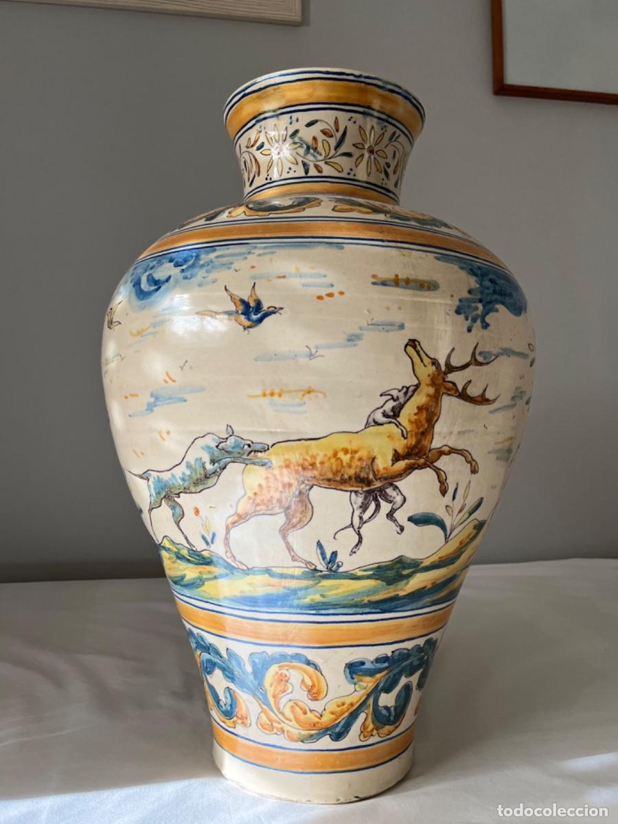 Antig&uuml;edades: Jarr&oacute;n cer&aacute;mica Talavera - Foto 3