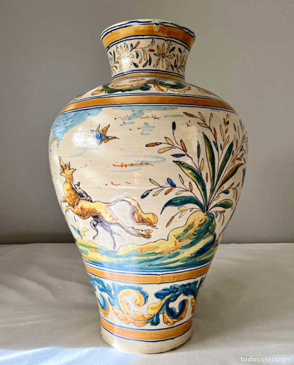 Antig&uuml;edades: Jarr&oacute;n cer&aacute;mica Talavera - Foto 1