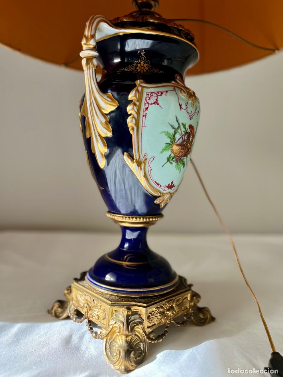 Antig&uuml;edades: Jarr&oacute;n porcelana y bronce - Foto 4