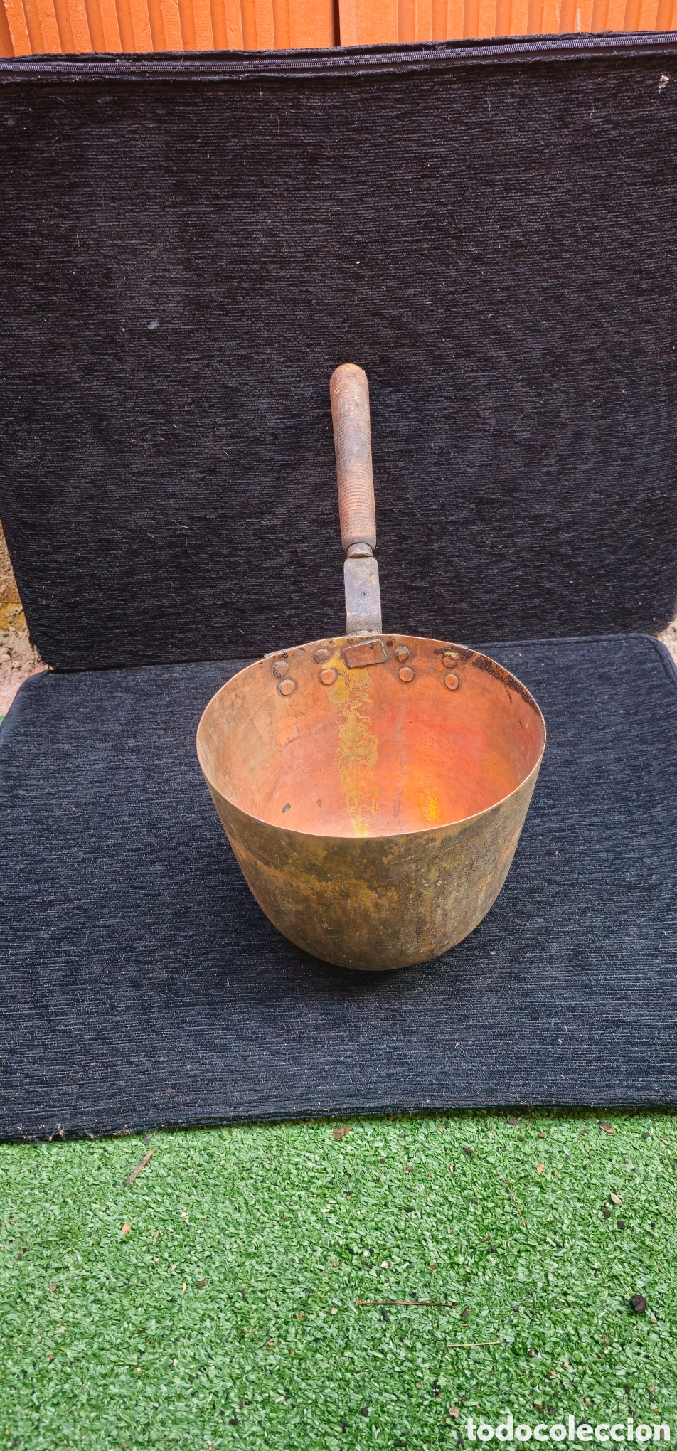 Antig&uuml;edades: Calderos de cobre antiguos - Foto 10