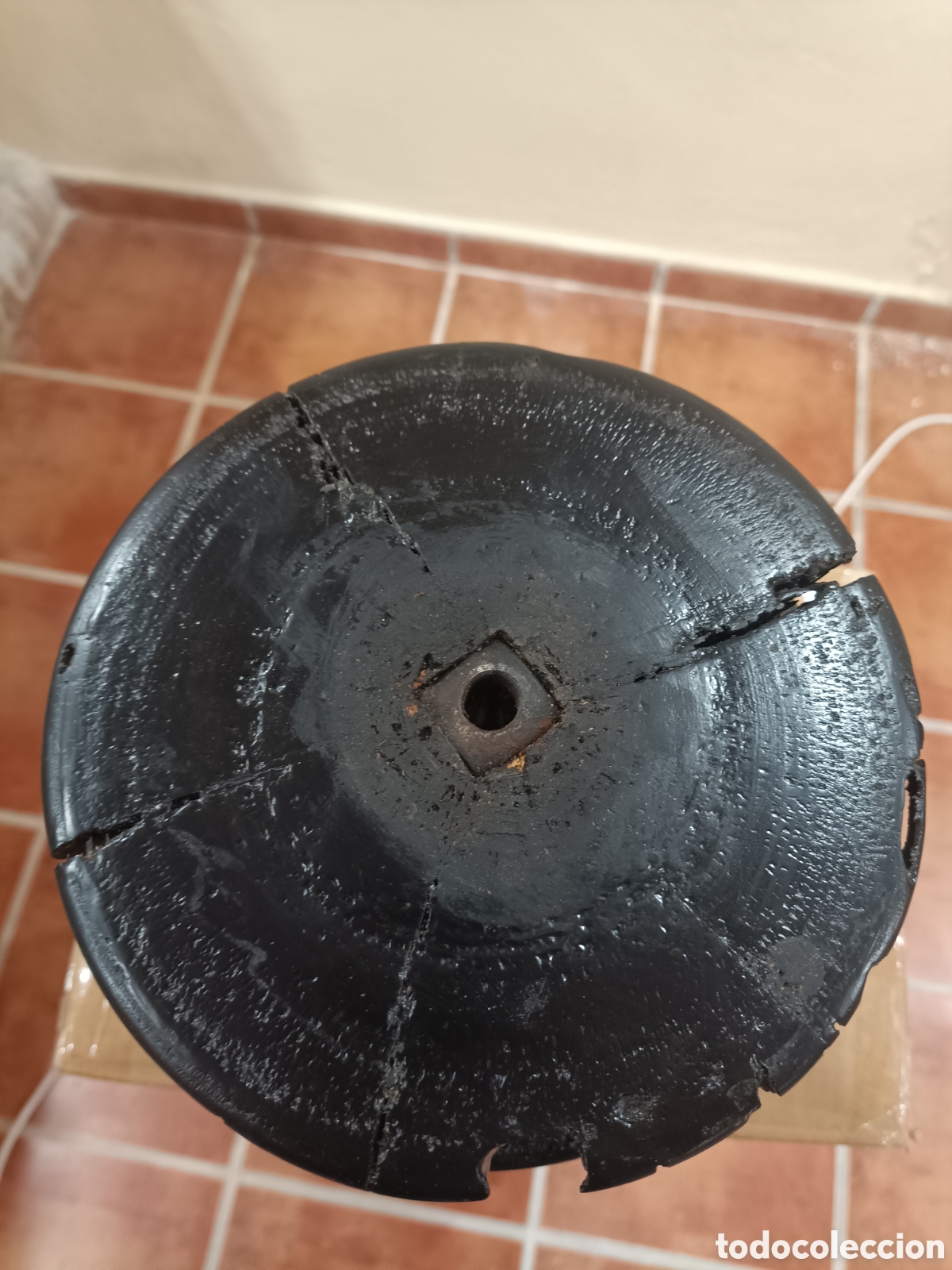 Antig&uuml;edades: Peana torneada - Foto 5