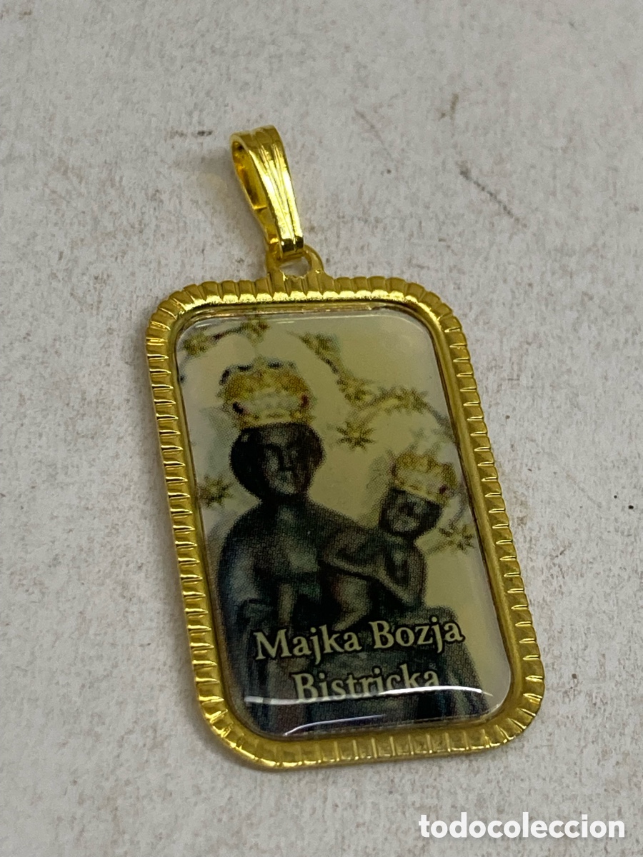 Antig&uuml;edades: Medalla de metal religiosa C160 - Foto 1