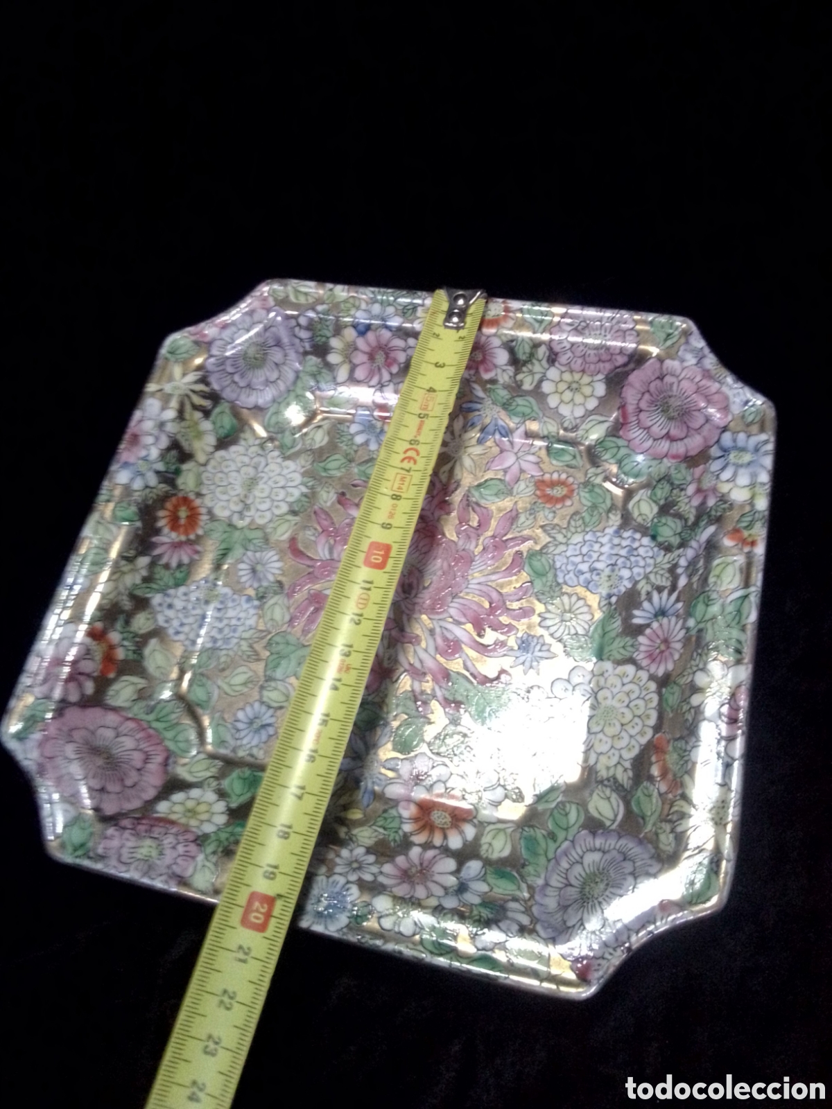 Antig&uuml;edades: Placa de porcelana china - Foto 2