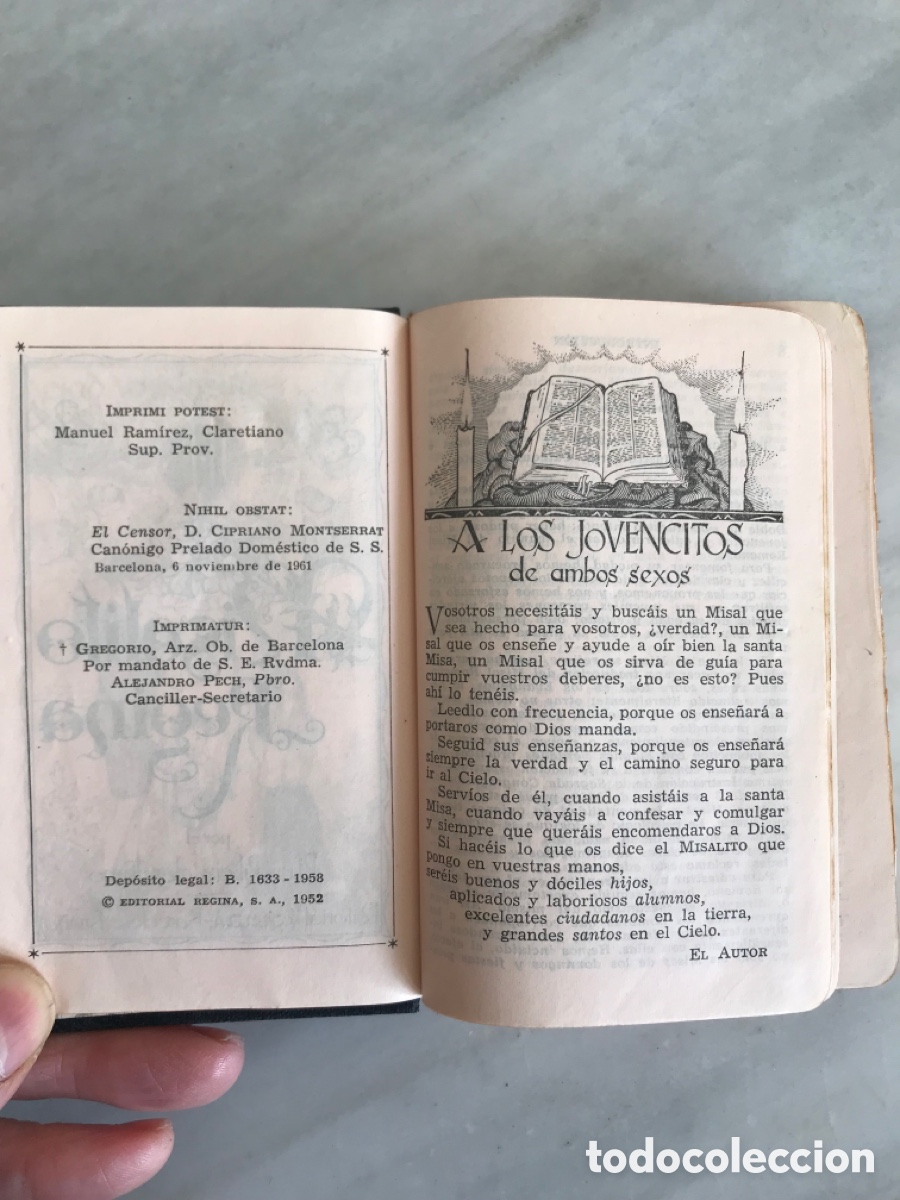 Antig&uuml;edades: Misalito regina 766 paginas - Foto 8
