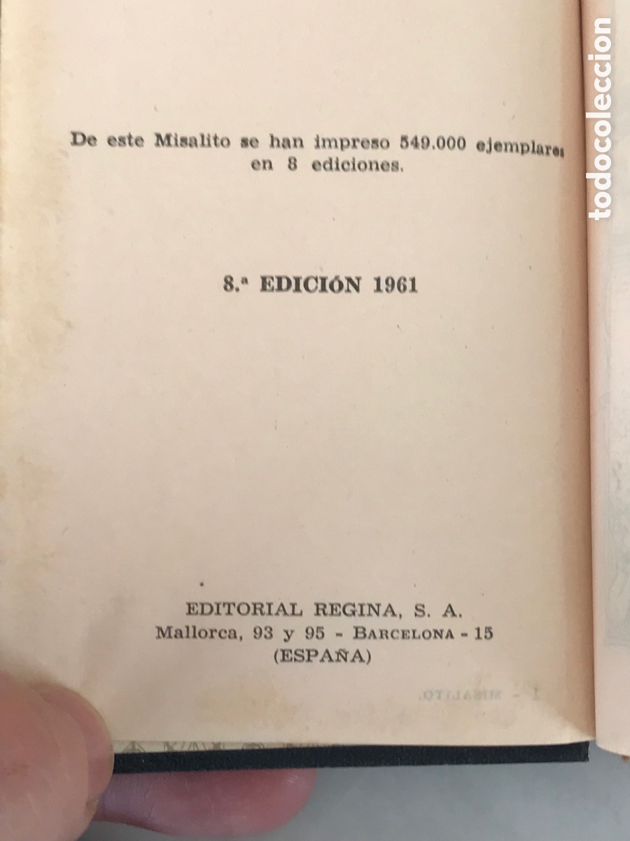 Antig&uuml;edades: Misalito regina 766 paginas - Foto 28