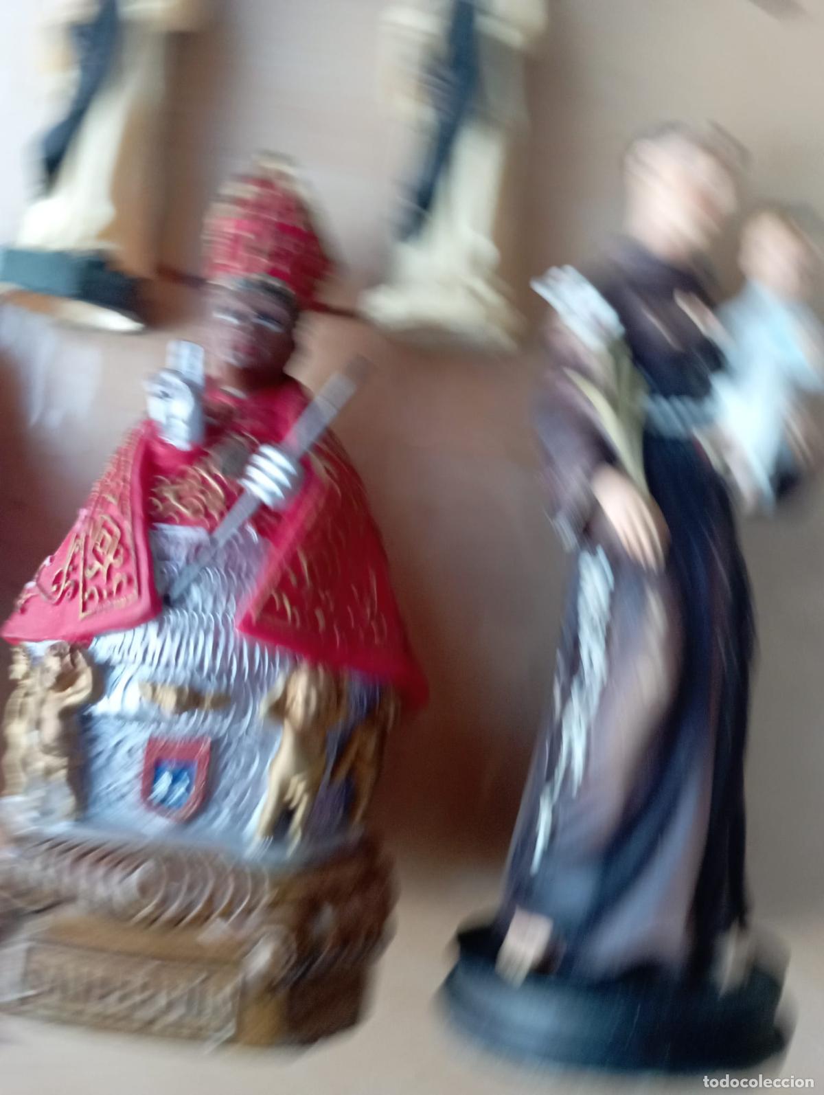 Antig&uuml;edades: LOTE DE FIGURAS RELIGIOSAS. - Foto 4