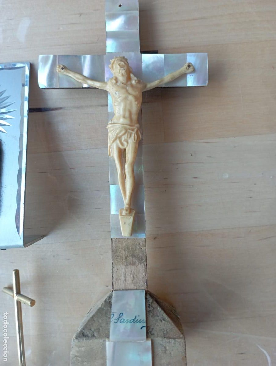 Antig&uuml;edades: LOTE DE FIGURAS RELIGIOSAS. - Foto 2