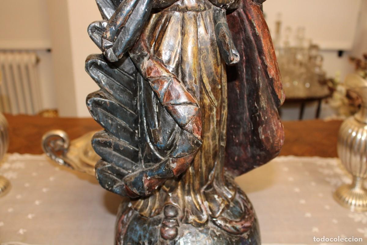 Antig&uuml;edades: TALLA DE LA VIRGEN,SIGLO XIX - Foto 2