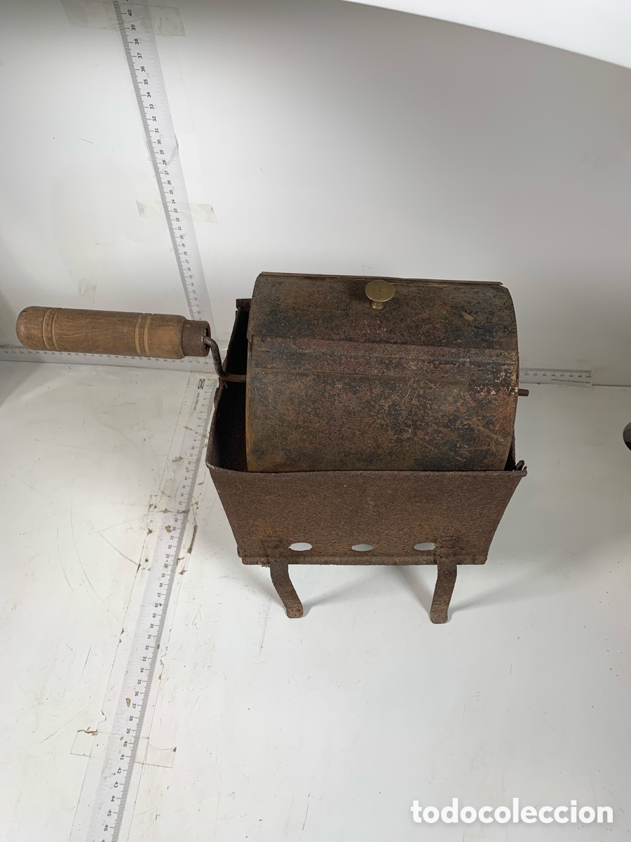 Antig&uuml;edades: 01_ Tostador de caf&eacute; - Foto 2