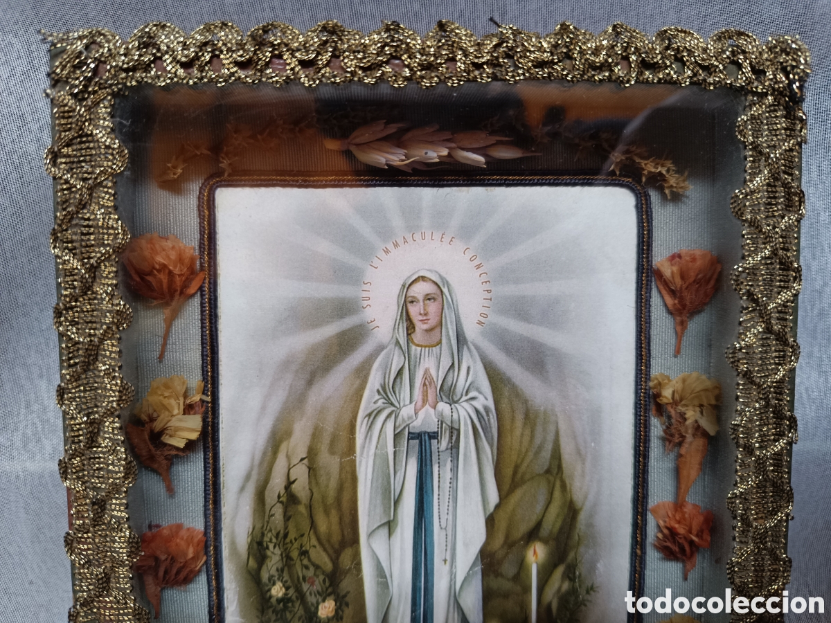 Antig&uuml;edades: Escapulario Virgen de Fatima - Foto 6