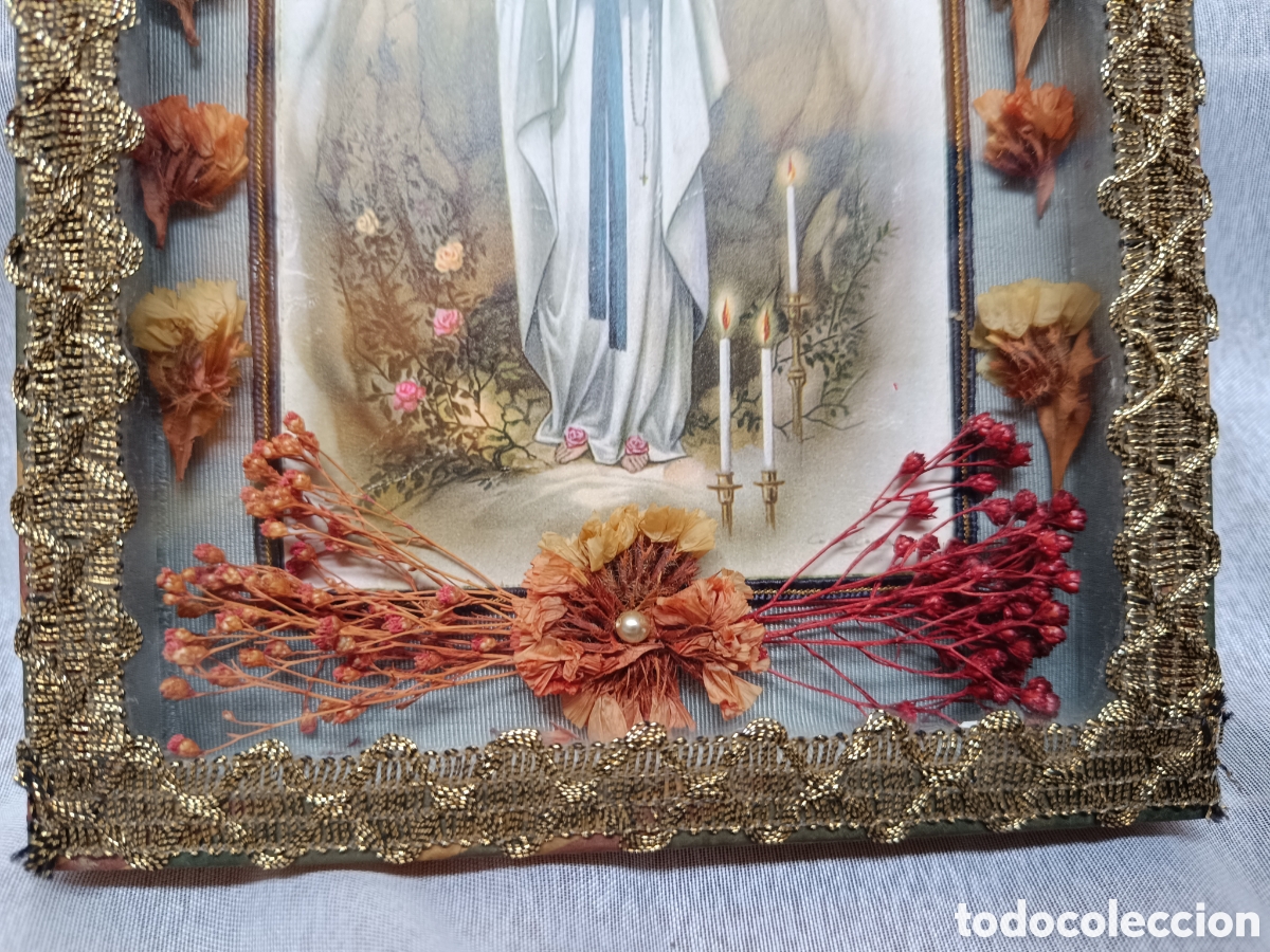 Antig&uuml;edades: Escapulario Virgen de Fatima - Foto 7