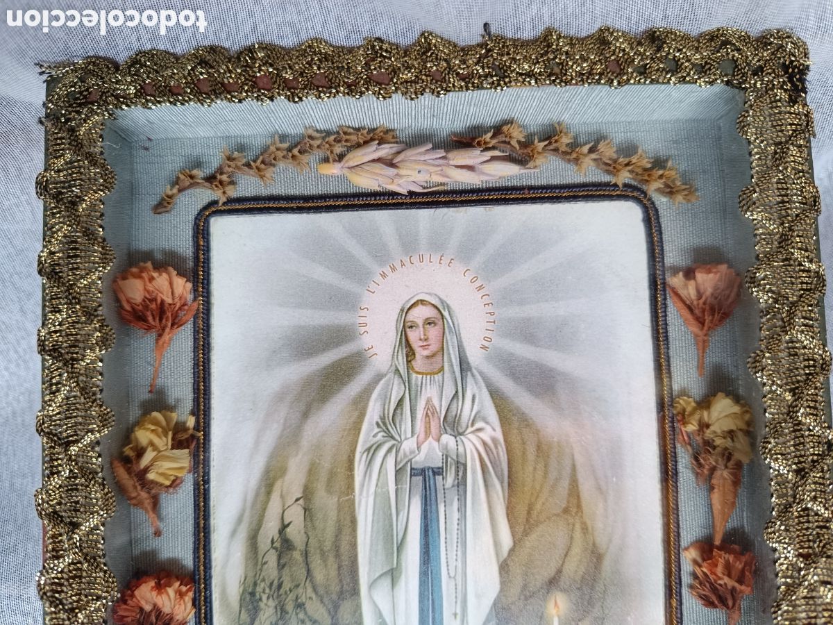 Antig&uuml;edades: Escapulario Virgen de Fatima - Foto 9