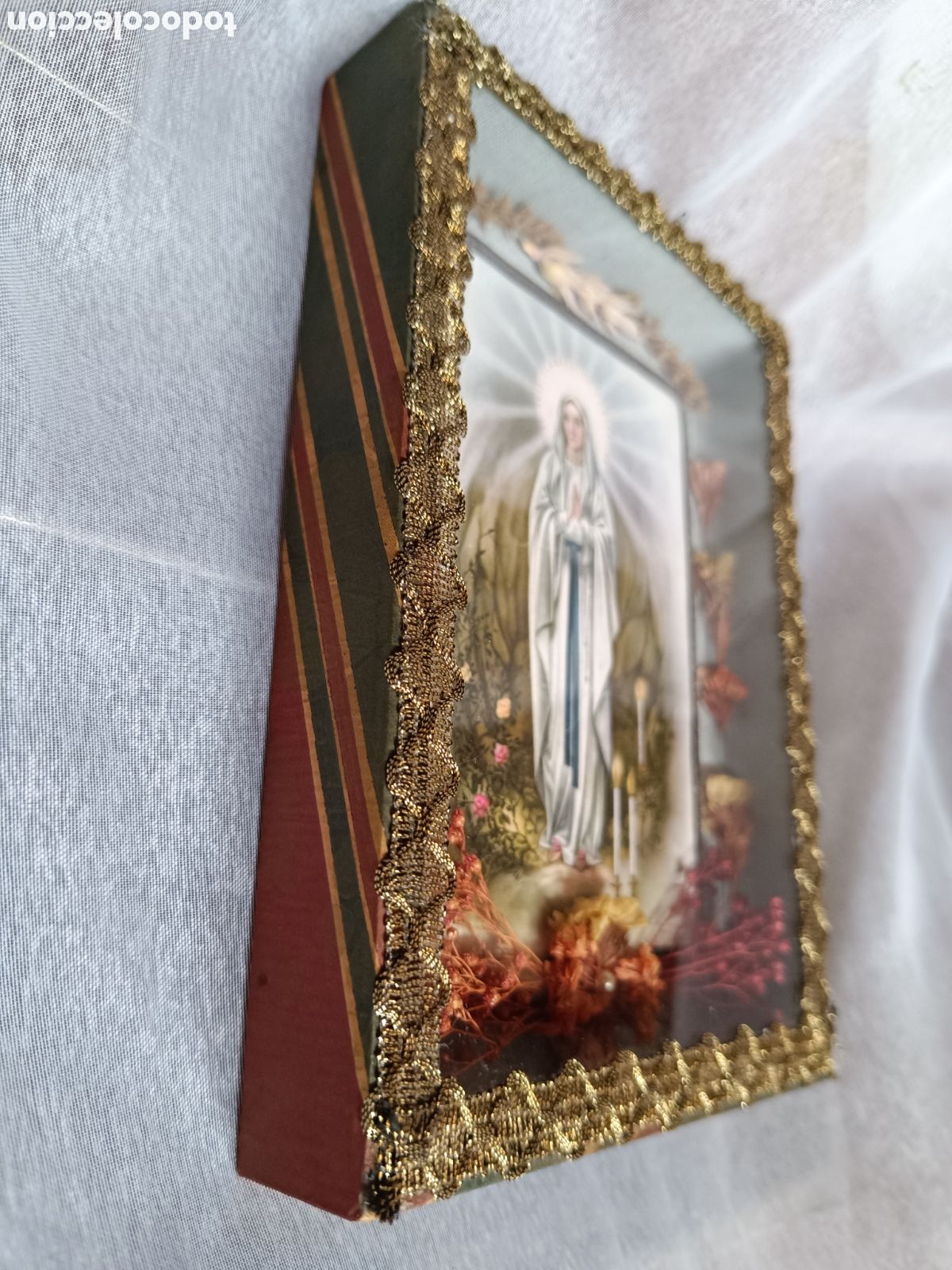 Antig&uuml;edades: Escapulario Virgen de Fatima - Foto 11