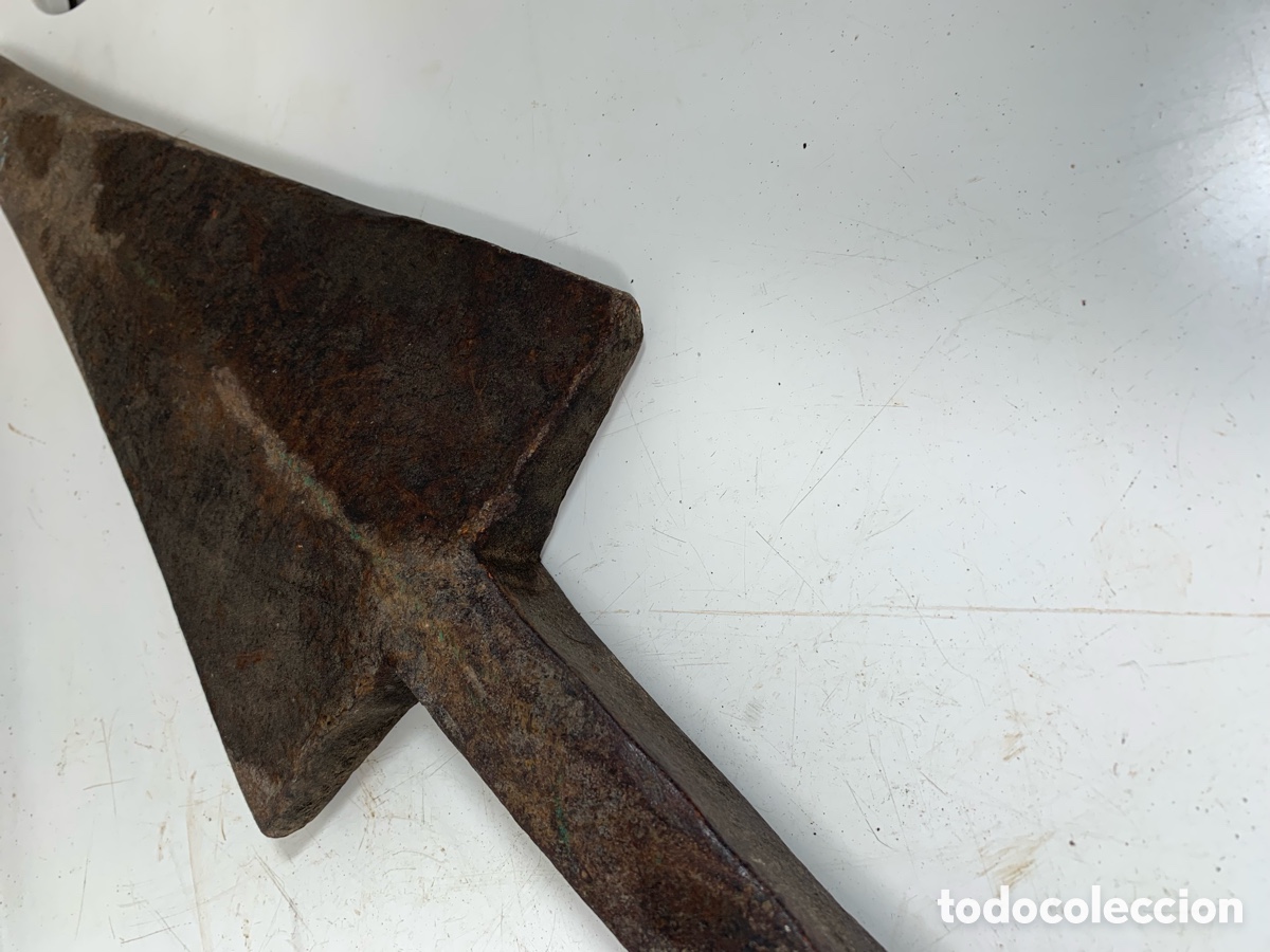Antig&uuml;edades: 01_ Punta de flecha de arado de hierro - Foto 7