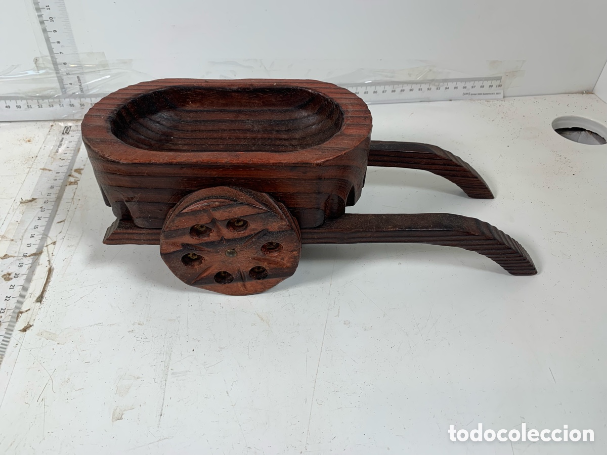 Antig&uuml;edades: 01_ Carro de madera - Foto 2