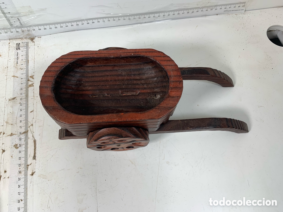 Antig&uuml;edades: 01_ Carro de madera - Foto 3